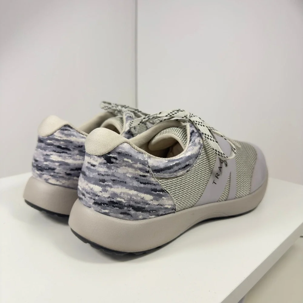 TRAQ by Alegria Q-Chip Women Size 8.5 Grey Camo Walking Shoe TRA-INT-5059 EUR 39